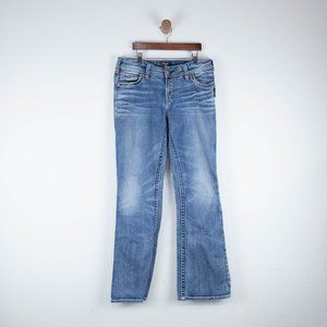 Silver Suki Mid Boot Cut Jeans Womens Light Wash Size W30/L31 29